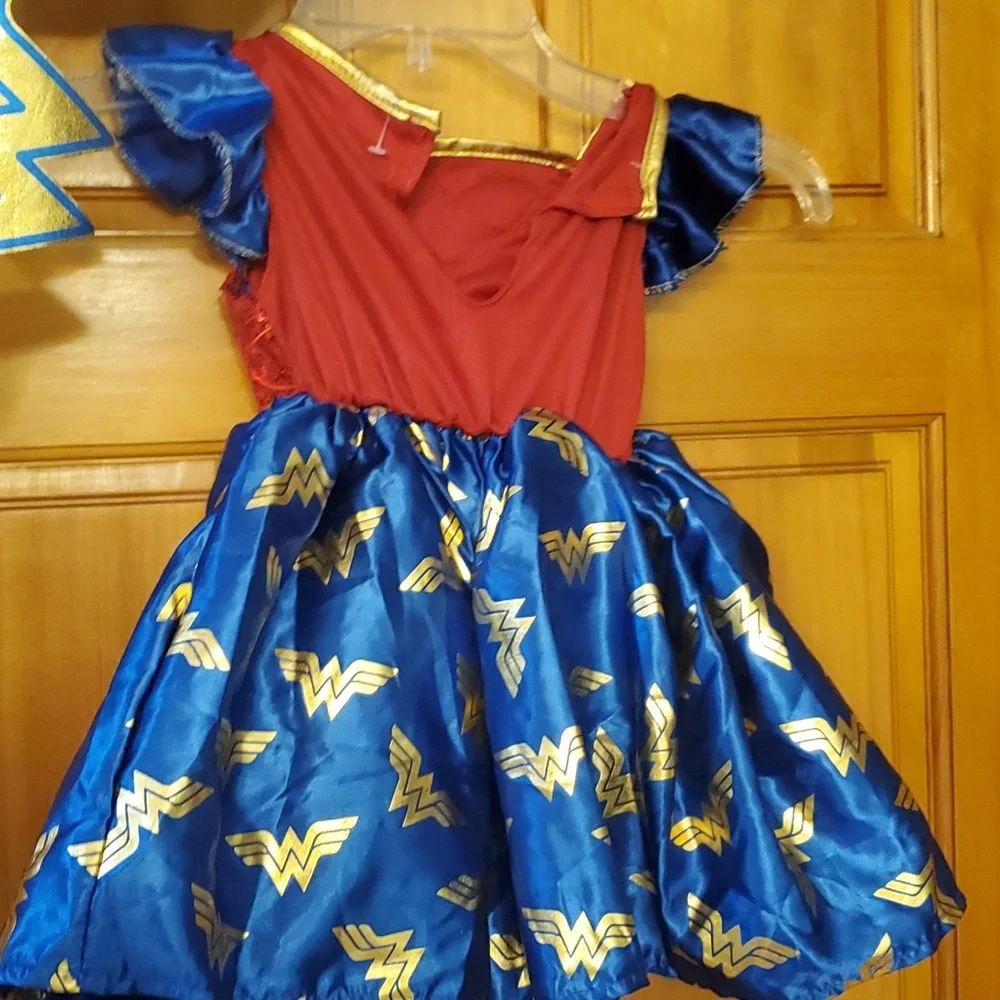 Rubies Toddler Wonder Woman Dress Up Costume with Cape‎ Size XS